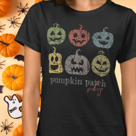  Halloween Pumpkin Patch Vibes T-shirt