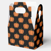 Halloween Pumpkin Pattern Favor Box Bedankdoosjes (Geopend)