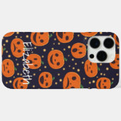 Halloween Pumpkin Pattern Jack O Lantern Custom Case-Mate iPhone Case (Achterkant (horizontaal))