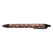 Halloween Pumpkin Pattern Jack O Lantern Festive Zwarte Inkt Pen (Bodem)