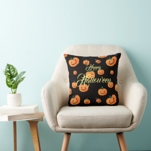 Halloween Pumpkin Pattern Kussen