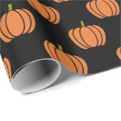 Halloween Pumpkin Pattern-pakpapier Cadeaupapier (Rol Hoek)