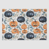 Halloween Pumpkin Pattern Tissuepapier (Voorkant)