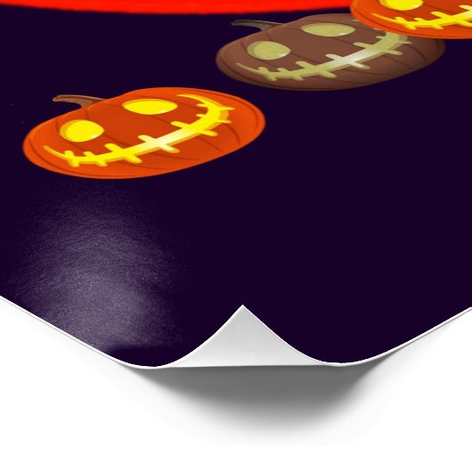 HALLOWEEN PUMPKIN PERFECT POSTER (Hoek)