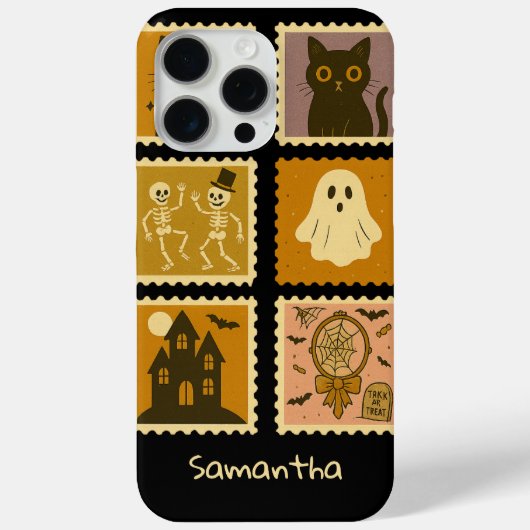 Halloween Pumpkin Phone Case | Custom Spooky Gift (Achterkant)