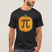 Halloween Pumpkin Pie Pi T-shirt (Voorkant)