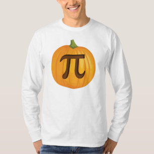 Halloween Pumpkin Pie Pi T-shirt