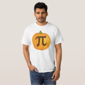 Halloween Pumpkin Pie Pi T-shirt (Voorkant volledig)