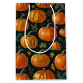 Halloween Pumpkin Pie Vibes Medium Cadeauzakje (Voorkant)