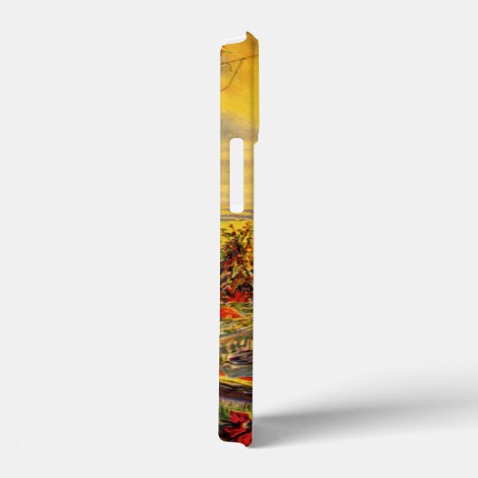  Halloween Pumpkin-pleister met Haystacks Case-Mate iPhone Case (Achterkant / Rechts)