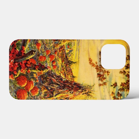 Halloween Pumpkin-pleister met Haystacks Case-Mate iPhone Case (Achterkant (horizontaal))