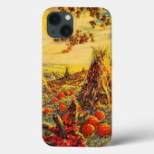 Halloween Pumpkin-pleister met Haystacks Case-Mate iPhone Case (Achterkant)