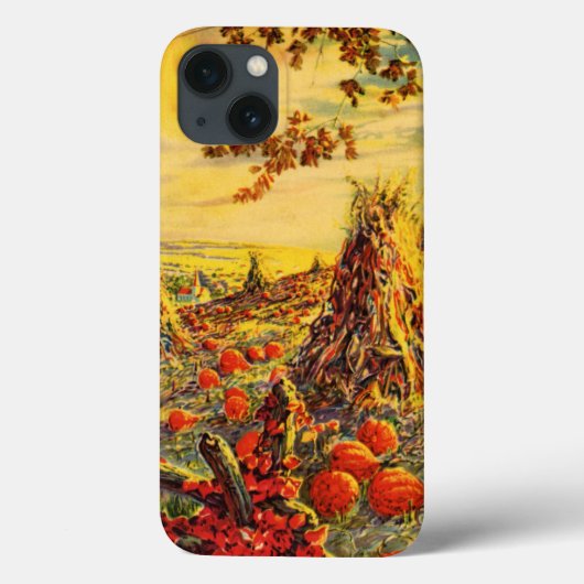 Halloween Pumpkin-pleister met Haystacks Case-Mate iPhone Case (Achterkant)