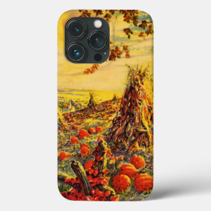 Halloween Pumpkin-pleister met Haystacks Case-Mate iPhone Case
