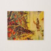  Halloween Pumpkin-pleister met Haystacks Legpuzzel (Horizontaal)