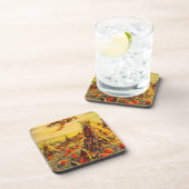  Halloween Pumpkin-pleister met Haystacks Onderzetter (Rechterzijde)