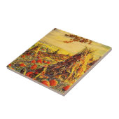  Halloween Pumpkin-pleister met Haystacks Tegeltje (Zijkant)