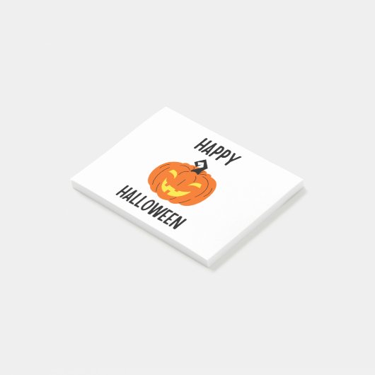 Halloween Pumpkin Post-it® Notes (Schuin)