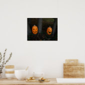 Halloween Pumpkin Poster (Keuken)