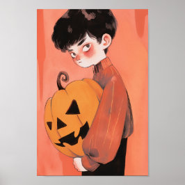 Halloween Pumpkin Poster