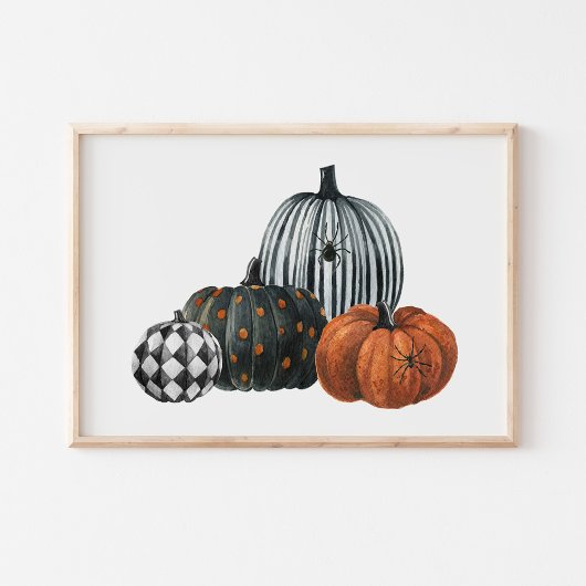 Halloween Pumpkin Poster