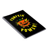 Halloween Pumpkin Power Notitieboek (Rechterzijde)