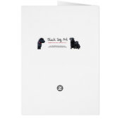 Halloween Pumpkin Puppy - Zwart lab (Achterkant)