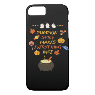 Halloween Pumpkin Quotes Classic iPhone 8/7 Hoesje