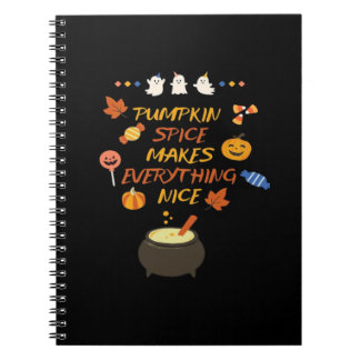 Halloween Pumpkin Quotes Classic Notitieboek