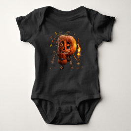 Halloween Pumpkin Romper