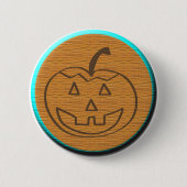 Halloween Pumpkin Ronde Button 5,7 Cm (Voorkant)