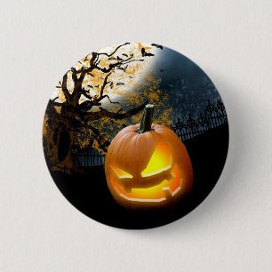 Halloween Pumpkin Ronde Button 5,7 Cm