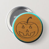 Halloween Pumpkin Ronde Button 7,6 Cm (Voorkant /achterkant)
