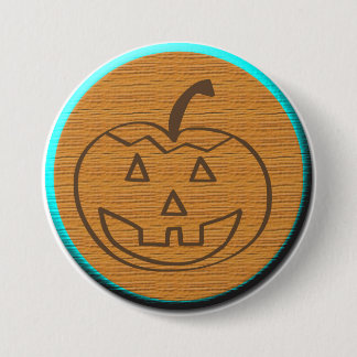 Halloween Pumpkin Ronde Button 7,6 Cm