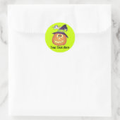  Halloween Pumpkin Ronde Sticker (Tas)