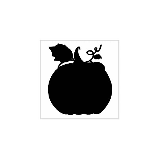 Halloween Pumpkin Rubberstempel (Afrduk)