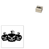 Halloween Pumpkin Rubberstempel (Gestempeld)