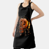 Halloween Pumpkin Schort (Insitu)