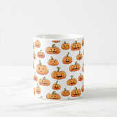 Halloween Pumpkin Seamless Pattern Koffiemok (Center)