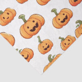 Halloween Pumpkin Seamless Pattern Tissuepapier (Detail)