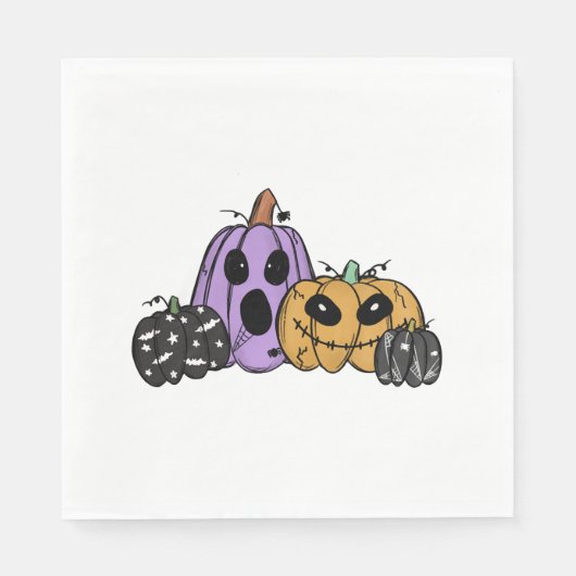 Halloween Pumpkin Servet (Voorkant)