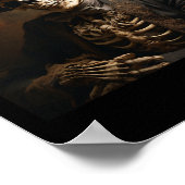 Halloween Pumpkin Skeleton Ghosts Spooktaculair St Poster (Hoek)