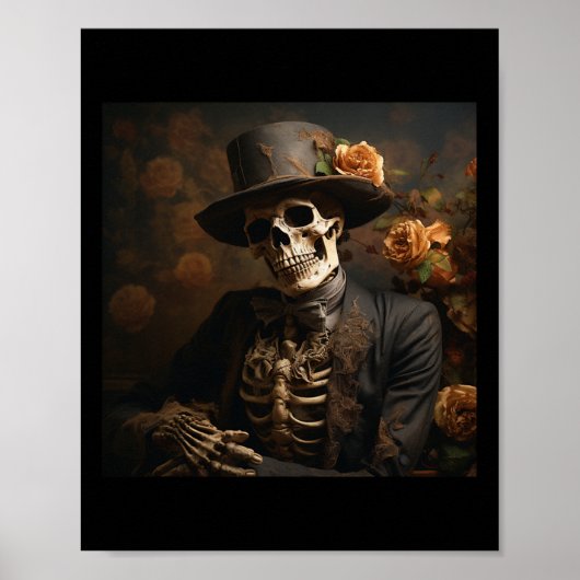 Halloween Pumpkin Skeleton Ghosts Spooktaculair St Poster (Voorkant)