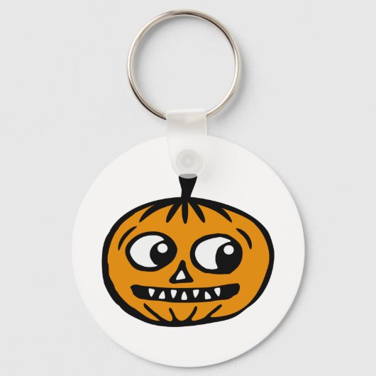 Halloween Pumpkin Sleutelhanger (Voorkant)