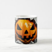 Halloween Pumpkin Smash Mok – Spooky Cracked Wall (Center)