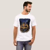 Halloween Pumpkin Snake T-shirt (Voorkant volledig)