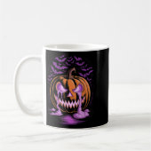 Halloween Pumpkin Soky Season Bats  Koffiemok (Links)