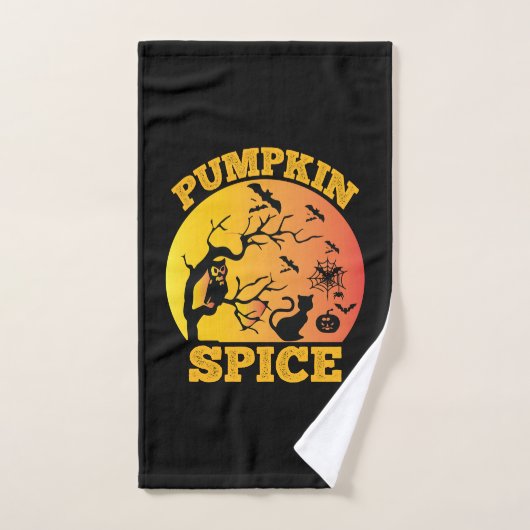 Halloween Pumpkin-specerij Birthday Handdoek (Handdoek)