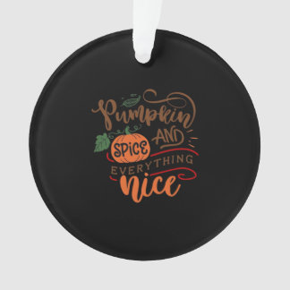 Halloween Pumpkin-specerij en alles wat leuk is Ornament