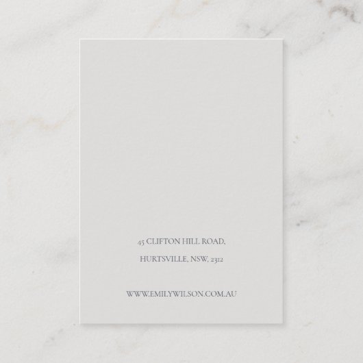 Halloween Pumpkin Spider Earring Ketting Display Visitekaartje (Achterkant)